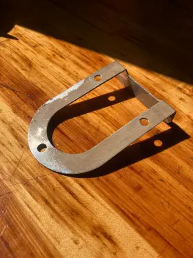 Land Rover 303817 Series Hi Low Lever Trim Plate Genuine Patina Export Sand