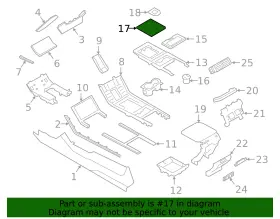 Lr115572 Land-rover Genuine Automatic Transmission Shift Cover Plate #2