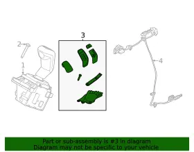 Lr144075 Land-rover Genuine Repair Kit #2