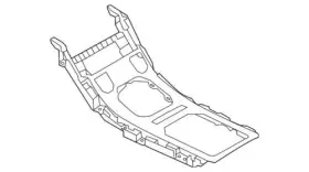 Lr071510 Landrover Genuine Land-rover Shift Panel