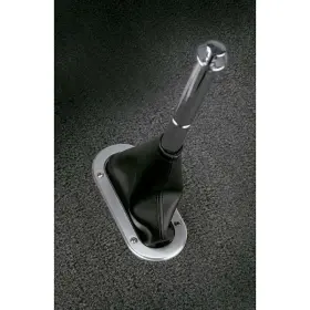 70-bhbf Lokar - Naugahyde Boot Billet Hand Brake Ring With Floormount #2