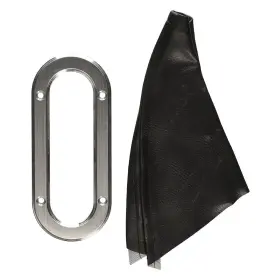 70-bhbf Lokar - Naugahyde Boot Billet Hand Brake Ring With Floormount