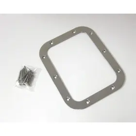 70-sfr Lokar Rectangular Shifter Boot Ring Stainless