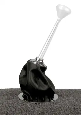 Lokar 815470007622 70-bclb Classic Shifter Boot And Ring Set