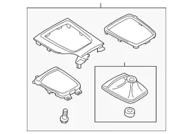 Bact-64-340 Mazda Genuine Shift Panel