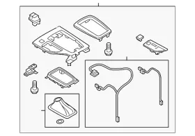 Bld4-64-340a-02 Mazda Genuine Shift Panel