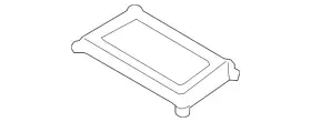 Bp4k-64-334a Mazda Genuine Shift Boot Cover Plate