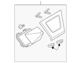 Cd84-64-340-02 Mazda Genuine Shift Panel