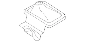 Dl9h-64-330 Mazda Genuine Shift Boot Dl9h-64-330 Mazda Genuine Shift Boot