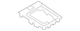 Gs3m-64-430b-02 Mazda Genuine Shift Plate Gs3m-64-430b-02 Mazda Genuine Shift Plate