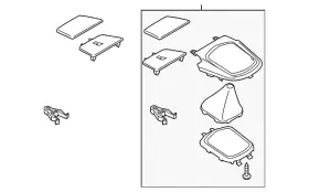 Ka0g-64-340 Mazda Genuine Shift Panel