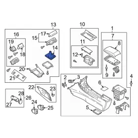 Bhb264330a Mazda Oe For 3 2012-2013 Manual Transmission Shift Boot
