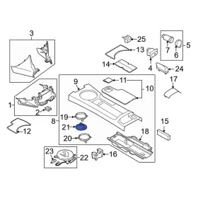 Ne5164331b02 Mazda Oe For Mx-5 Miata 2006-2015 Manual Transmission Shift Boot Ne5164331b02 Mazda Oe For Mx-5 Miata 2006-2015 Manual Transmission Shift Boot