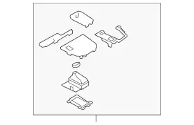 Mazda Tc3m-64-340b-02 Genuine Insert Panel