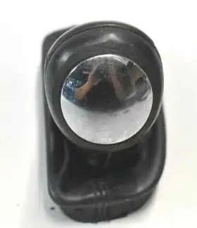 2032673911 Mercedes Benz 03-04 Clk320 Clk500 W209 Shift Knob With Leather Boot Black #2