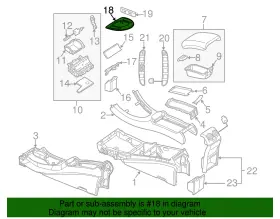 209-680-58-39 Mercedes-benz Genuine Molding #2 209-680-58-39 Mercedes-benz Genuine Molding #2