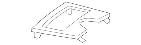 212-680-68-93 Mercedes-benz Genuine Trim Plate