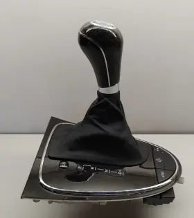 2196801036 Mercedes-benz 2006-2011 W219 Cls550 Gear Shift Shifter Boot Trim Bezel Keyless Go