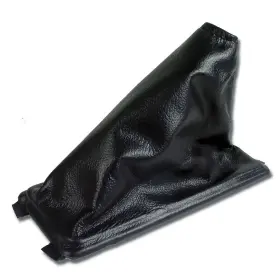 644828 Mid America Motorworks Manual Shift Boot For 1990-1996 C4 Corvette Black Leather