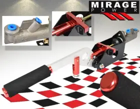 Miragepower2008 Ebh-101rd-317-h1 Up/down Fully Hydraulic E-brake Drift Gear Lever Emergency Hand Brake Handle Red