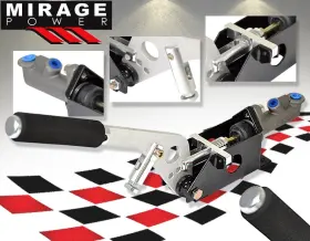 Ebh-101sl-210-q1 Miragepower2008 Silver Hydraulic Drifter Drift E-brake Ebrake Handbrake Brake Handle Gear Lever