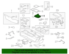 8015a044xa Mitsubishi Genuine Shift Boot #2