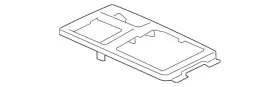 8015a095xb Mitsubishi Genuine Shift Panel