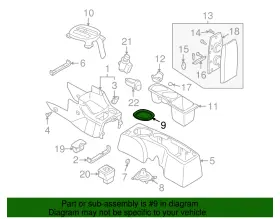 Mr320551 Mitsubishi Genuine Shift Panel #2