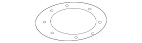 Mr572847 Mitsubishi Genuine Trim Ring