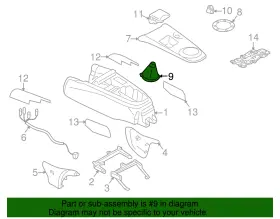 Mr646873 Mitsubishi Genuine Shift Boot #2