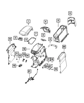 06511968aa Mopar Genuine Screw 6511968aa