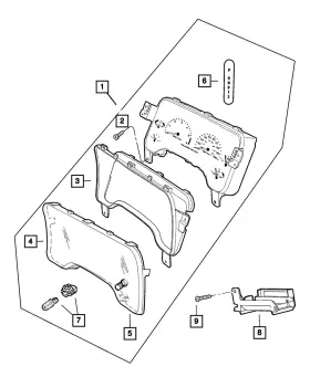 56021790 Mopar Genuine Gear Selector Bracket