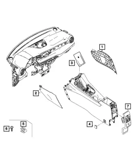 5uq94dx9aa Mopar Genuine Cover Plug #3