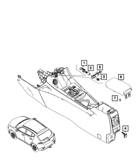 68301811aa Mopar Genuine - Screw