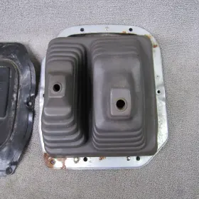 74963-01g06 Nissan 1986-1997 D21 Hardbody Pickup Shifter Boot Manual Transmission 4x4 Gray #2