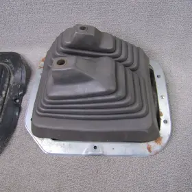 74963-01g06 Nissan 1986-1997 D21 Hardbody Pickup Shifter Boot Manual Transmission 4x4 Gray #3