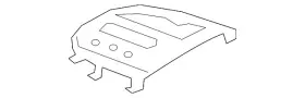 96912-1ae0b Nissan Genuine Finish Panel