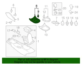 96935-6gg0a Nissan Genuine Shift Boot #2