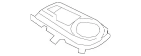 96943-1la0a Nissan Genuine Shift Plate