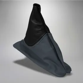 Performance Choice 638586976235 1984-1989 C4 Corvette Automatic Leather Shift Boot Black Medium Blue Two Tone