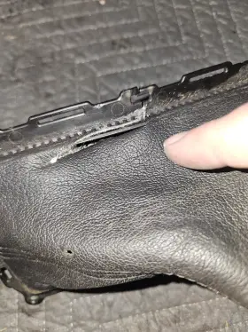 Pieliz 501492127747 Manual Shift Boot Cover Leather Synthetic For Mustang Gt 2010-2014 Parts