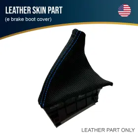 Pieliz 501492349644 Fits 2009-2013 Subaru Forester Carbon E Brake Boot Cover Blue Stitch