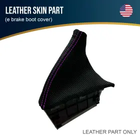 Pieliz 501492349705 Fits 2009-2013 Subaru Forester Carbon E Brake Boot Cover Purple Stitch