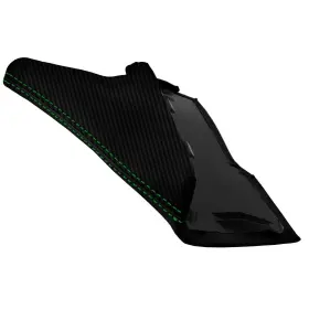 Pieliz 501492350145 Fits 13-20 Subaru Brz Scion Grs Toyota Carbon E Brake Boot Cover Green Stitch #2