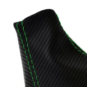Pieliz 501492350145 Fits 13-20 Subaru Brz Scion Grs Toyota Carbon E Brake Boot Cover Green Stitch #3