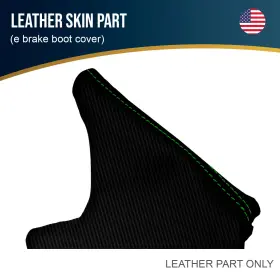 Pieliz 501492350145 Fits 13-20 Subaru Brz Scion Grs Toyota Carbon E Brake Boot Cover Green Stitch