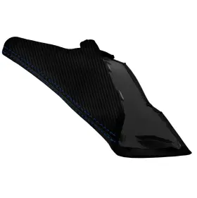 Pieliz 501492350206 Fits 13-20 Subaru Brz Scion Grs Toyota Carbon E Brake Boot Cover Blue Stitch #2