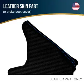 Pieliz 501492350206 Fits 13-20 Subaru Brz Scion Grs Toyota Carbon E Brake Boot Cover Blue Stitch