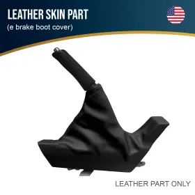 Pieliz 501492354716 Fits 2018-2023 Subaru Crosstrek Leather E Brake Boot Cover Black