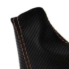 Acu-ilx-1618-ebb-cfbors Pieliz E Brake Boot Cover Pvc Carbon Fiber For Acura Ilx 2016-2018 Orange Stitch #3 Acu-ilx-1618-ebb-cfbors Pieliz E Brake Boot Cover Pvc Carbon Fiber For Acura Ilx 2016-2018 Orange Stitch #3